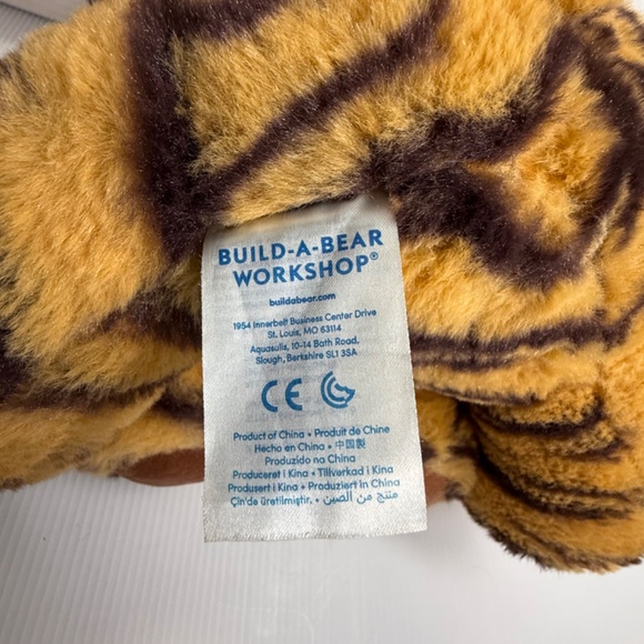 Build A Bear Tiger Cub Plush Stuffed Animal Toy Big Eyes Orange Cat 2017 - Picture 7 of 8